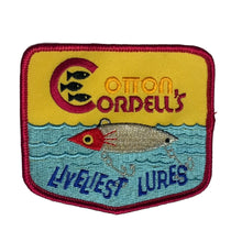 Load image into Gallery viewer, COTTON CORDELL&#39;S LIVELIEST LURES Vintage Patch
