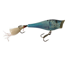 Charger l&#39;image dans la galerie, Right Facing View of Berkley Frenzy Popper Fishing Lure in THREADFIN SHAD
