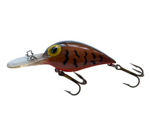 Load image into Gallery viewer, Left Facing View of SV37 SUSPENDING WIGGLE WART Fishing Lure in&nbsp;BROWN CRAWDAD
