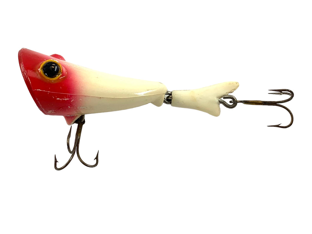 BROOK'S BAITS Jointed Topwater Popper Fishing Lure • J506 RED HEAD