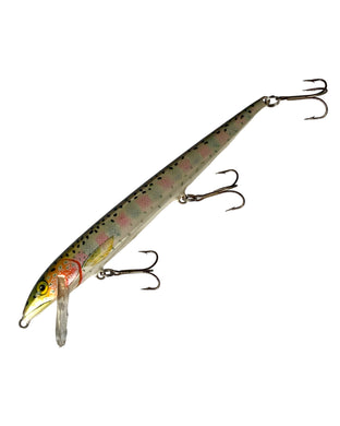 Left Side View of  RAPALA ORIGINAL FLOATING 18 (F-18) Fishing Lure in BROWN TROUT. Purchase Online at Toad Tackle.