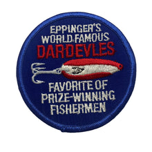 Load image into Gallery viewer, EPPINGER&#39;S WORLD FAMOUS DARDEVLES Vintage Patch
