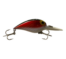 Load image into Gallery viewer, Right Facing View of  Vintage STORM LURES WIGGLE WART Fishing Lure in RED SCALE
