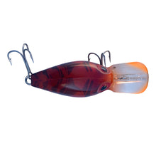 Load image into Gallery viewer, Top View of STORM LURES MAGNUM WIGGLE WART Fishing Lure in PHANTOM BROWN CRAYFISH
