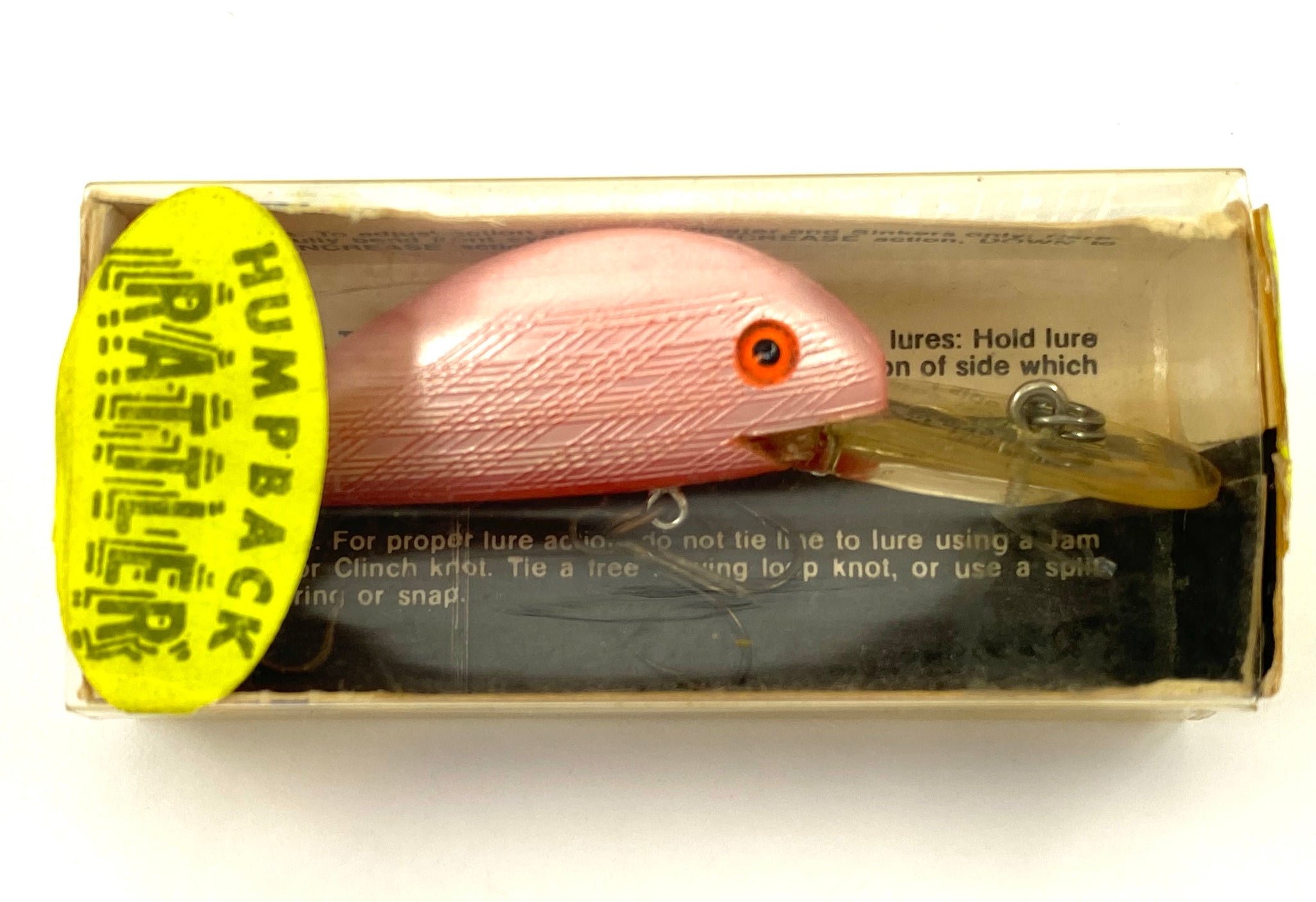 REBEL HUMPBACK RATTLER Humpy Fishing Lure w/ Original Box • D 2540 – Toad  Tackle