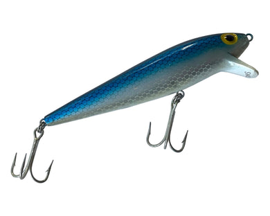 Right Facing View of Storm Manufacturing Company SHALLOMAC Fishing Lure in BLUE SCALE