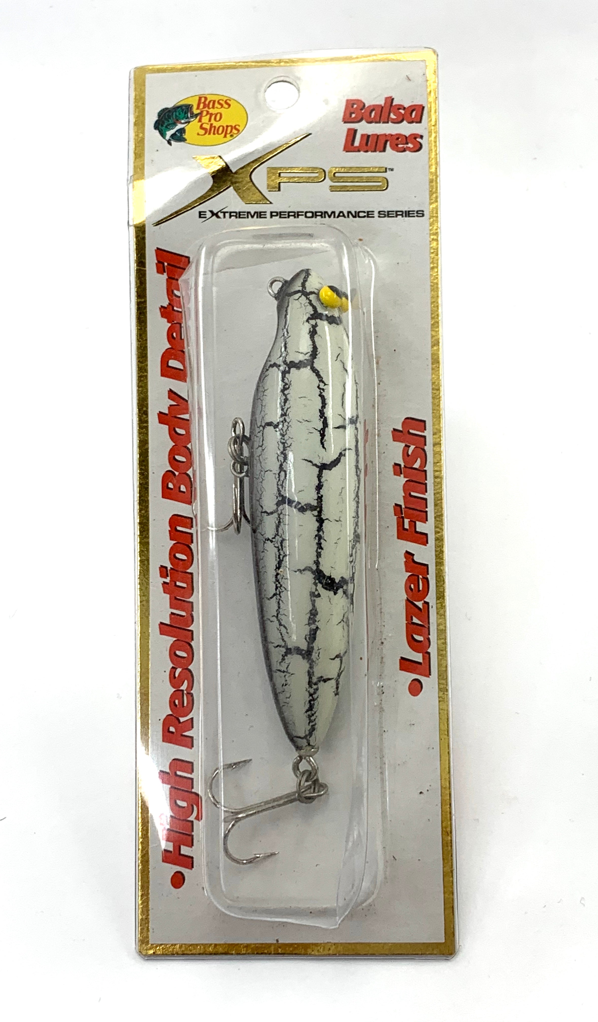 Bass Pro Shops • XPS BALSA FISHING LURE with 3D Eyes • BLACK – Toad Tackle