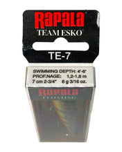 Load image into Gallery viewer, Box Stats View of RAPALA LURES TEAM ESKO FLOATING Fishing Lure in PERCH
