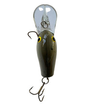 Load image into Gallery viewer, Top View of Old BANDIT LURES 1100 SERIES Fishing Lure in KHAKI 
