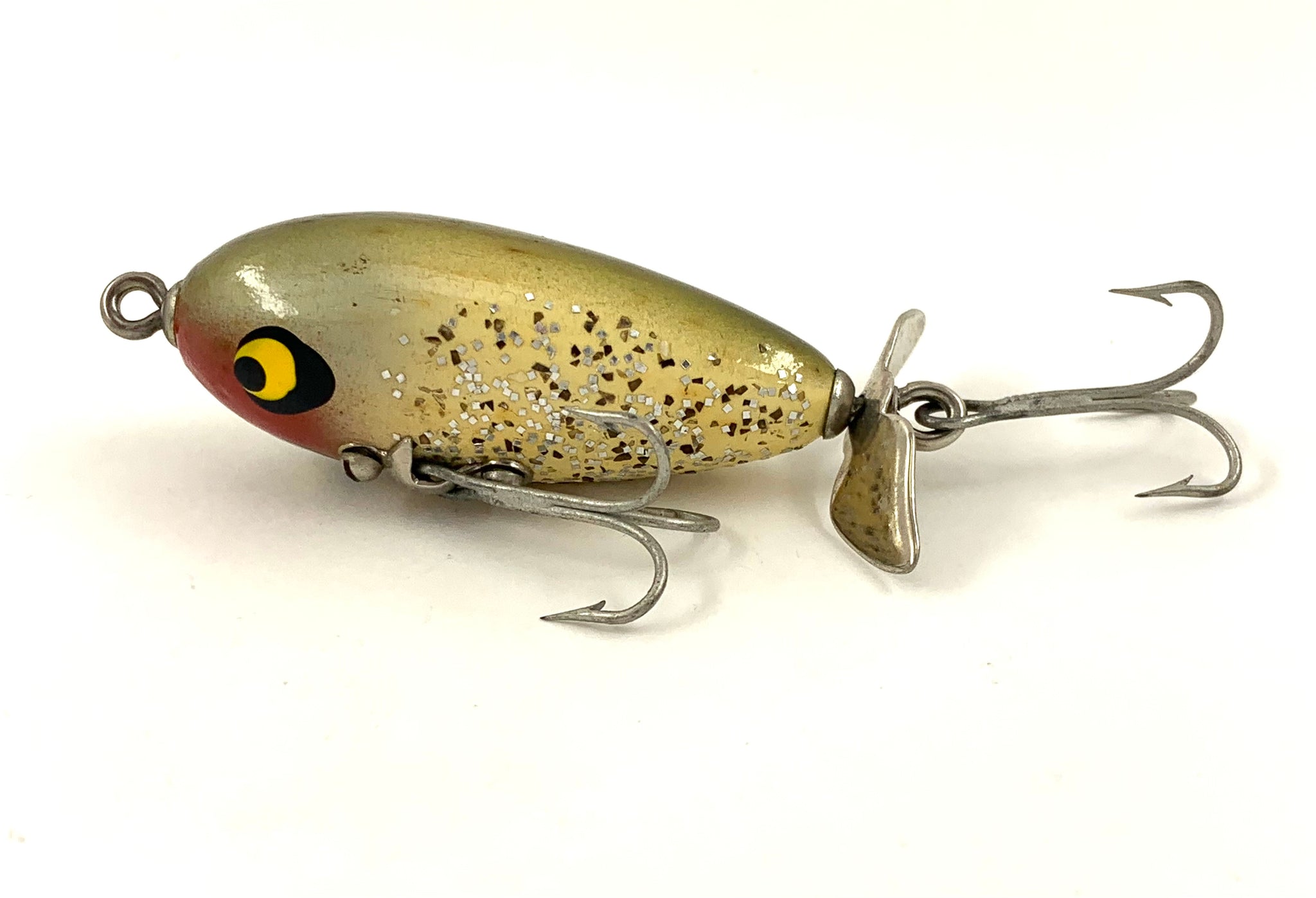 Vintage Smithwick BUCK & BAWL JR. Fishing Lure — WOOD BAIT w/SPARKLES –  Toad Tackle