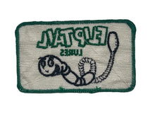 Load image into Gallery viewer, FLIPTAIL LURES Vintage Fishing Patch • Smiling Worm

