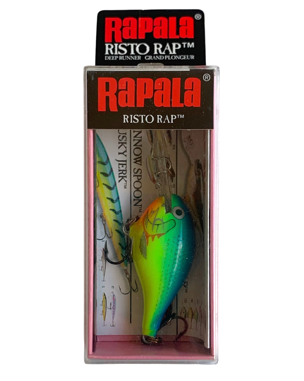 Ireland • RAPALA LURES RISTO RAP Size 4 Fishing Lure • RR-4 PRT PARROT