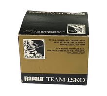 Load image into Gallery viewer, Canada &amp; USA Addresses View for DEALER BOX for RAPALA TEAM ESKO Fishing Lure in RED HOLOGRAM FLAKE
