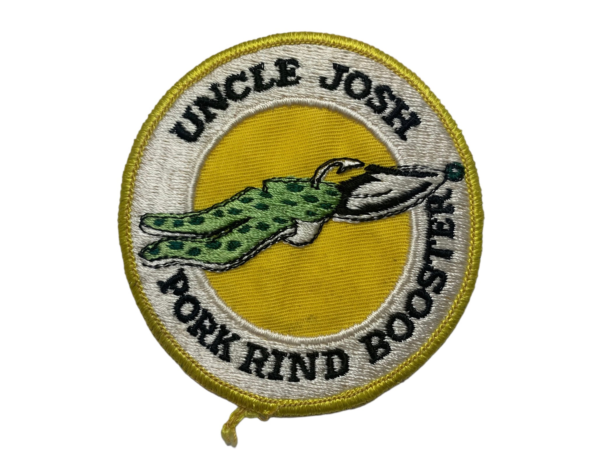 UNCLE JOSH PORK RIND BOOSTER Vintage Patch • FROG RIND – Toad Tackle