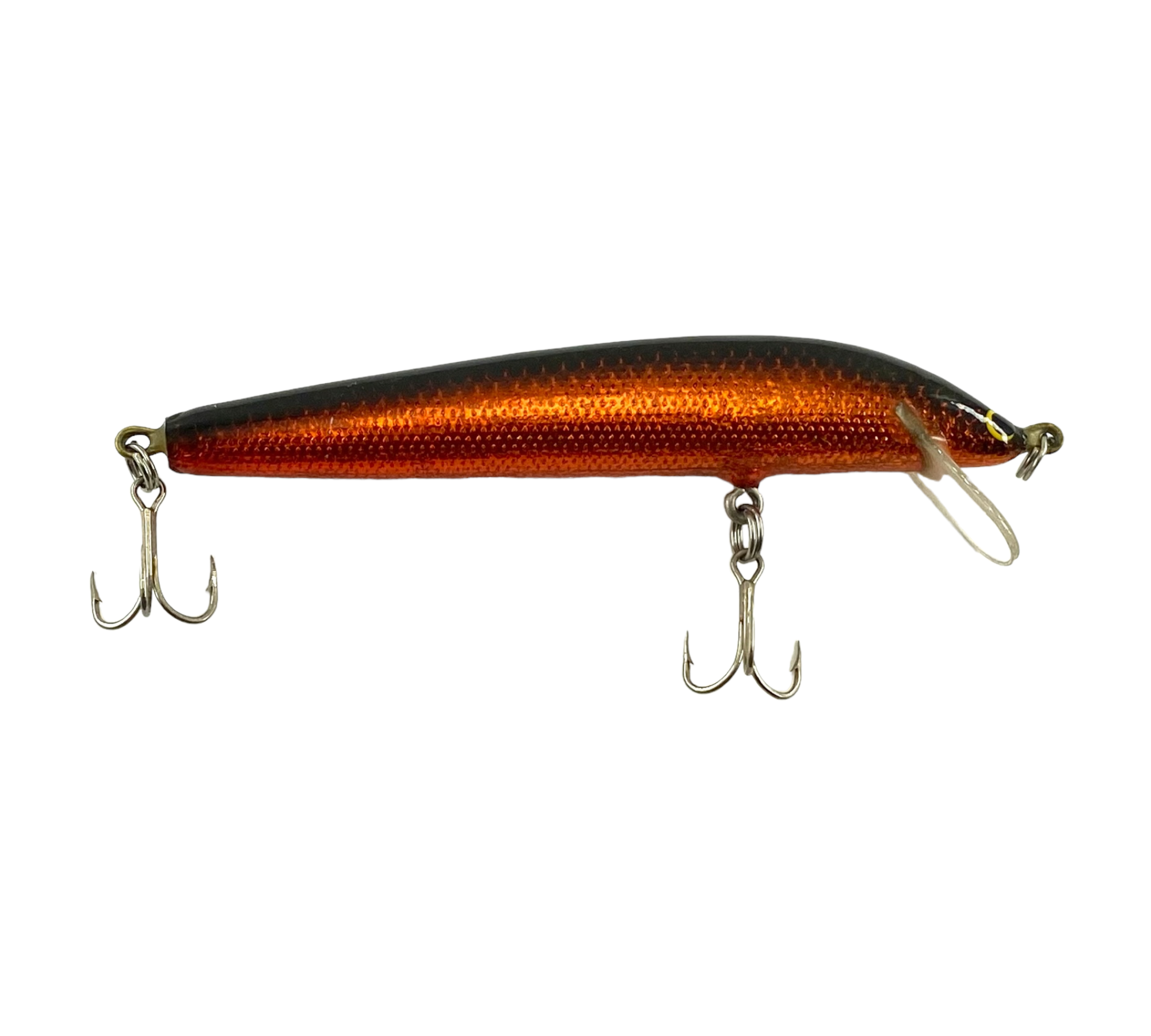 TRANSITIONAL HARDWARE • JIM BAGLEY BAIT COMPANY BANG-O 4 Fishing Lure • BC BLACK on COPPER FOIL