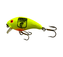 Load image into Gallery viewer, Toad Tackle • ToadTackle.net • DOUBLE STAMPED • Vintage MANN&#39;S BAIT COMPANY BABY 1- (One Minus) Fishing Lure • BASS LOGO (B.A.S.S. Bass Angler&#39;s Sportsman Society)
