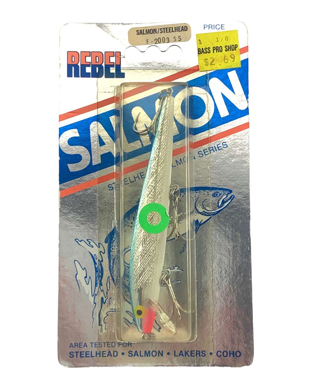 REBEL LURES STEELHEAD SALMON SERIES Fishing Lure • F 2003 SS – Toad Tackle