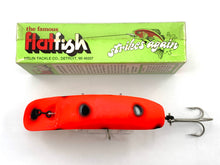 Load image into Gallery viewer, Top View of HELIN TACKLE COMPANY FAMOUS FLATFISH Fishing Lure

