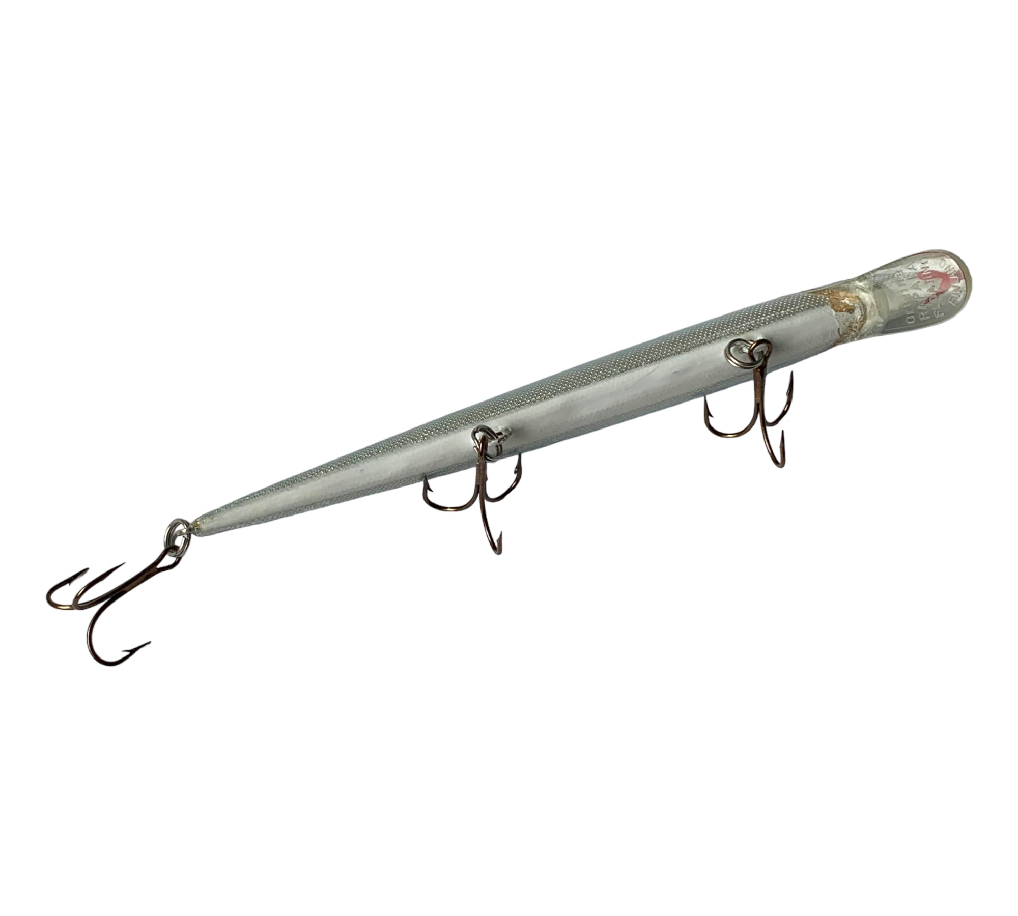 Leurre Vintage Rapala Original Minnow Flottant F-18 - Bois - Finlande 1960's