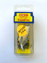 Load image into Gallery viewer, Storm Lures RATTLIN&#39; THINFIN RT104 Fishing Lure • METALLIC YELLOW/BLACK BACK
