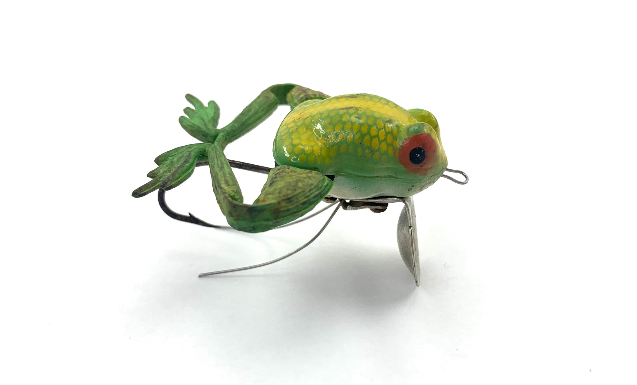 Vintage JENSEN Weedless Kicker Frog Fishing Lure – Toad Tackle
