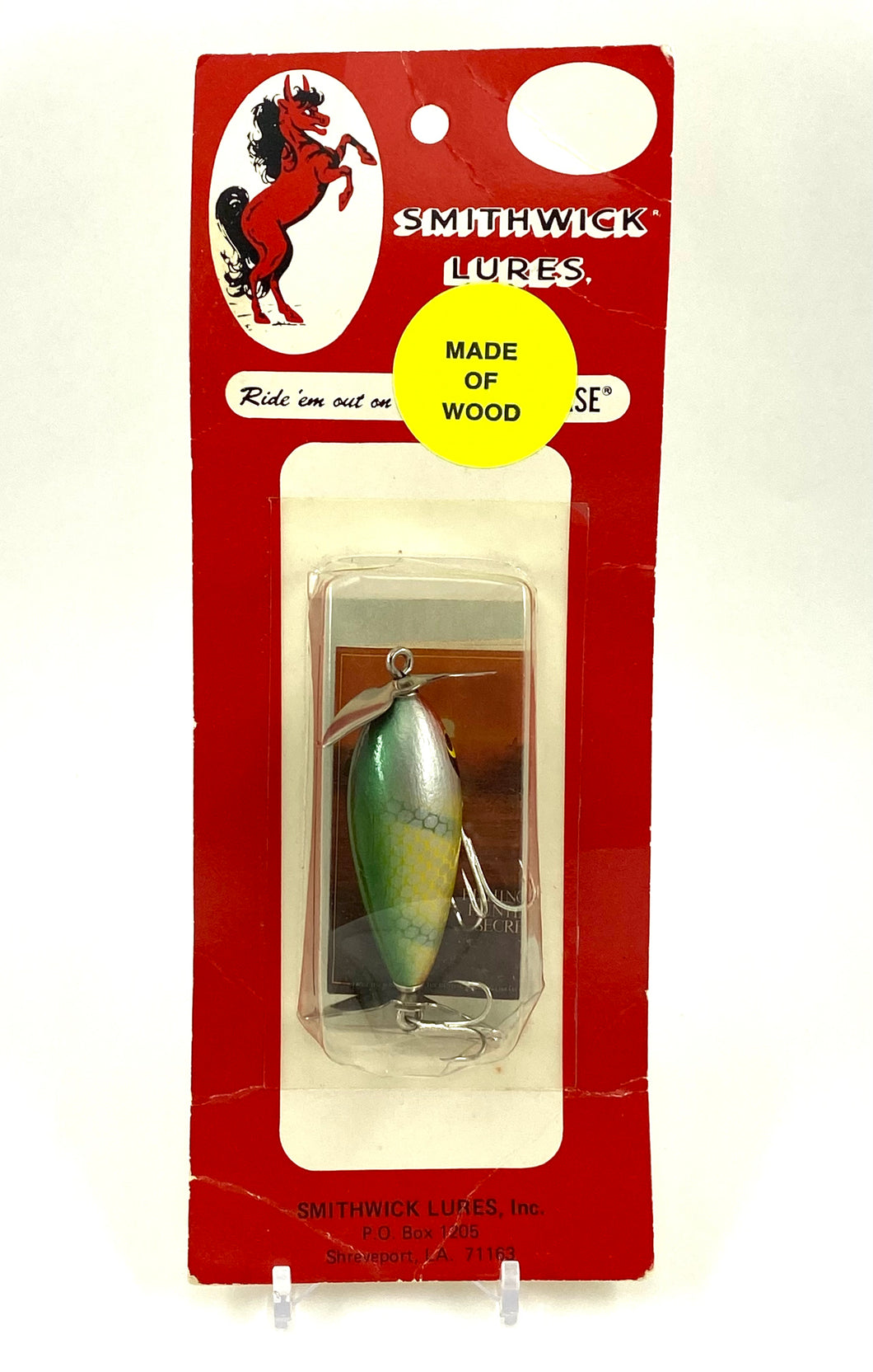 Vintage Smithwick A-1109 BUCK & BAWL JR. Fishing Lure — WOOD BAIT – Toad  Tackle