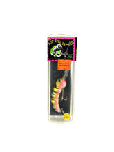 Charger l&#39;image dans la galerie, FISH-ITT FIRST LURE COMPANY • The POP-EYED RATTLER Fishing Lure • CRYSTAL RAINBOW TIGER
