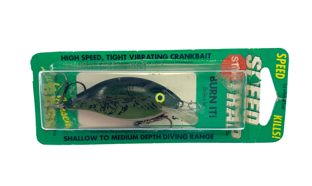 Luhr Jensen Bass SPEED TRAP 1/8 oz Fishing Lure • GREEN RIVER CRAWFISH