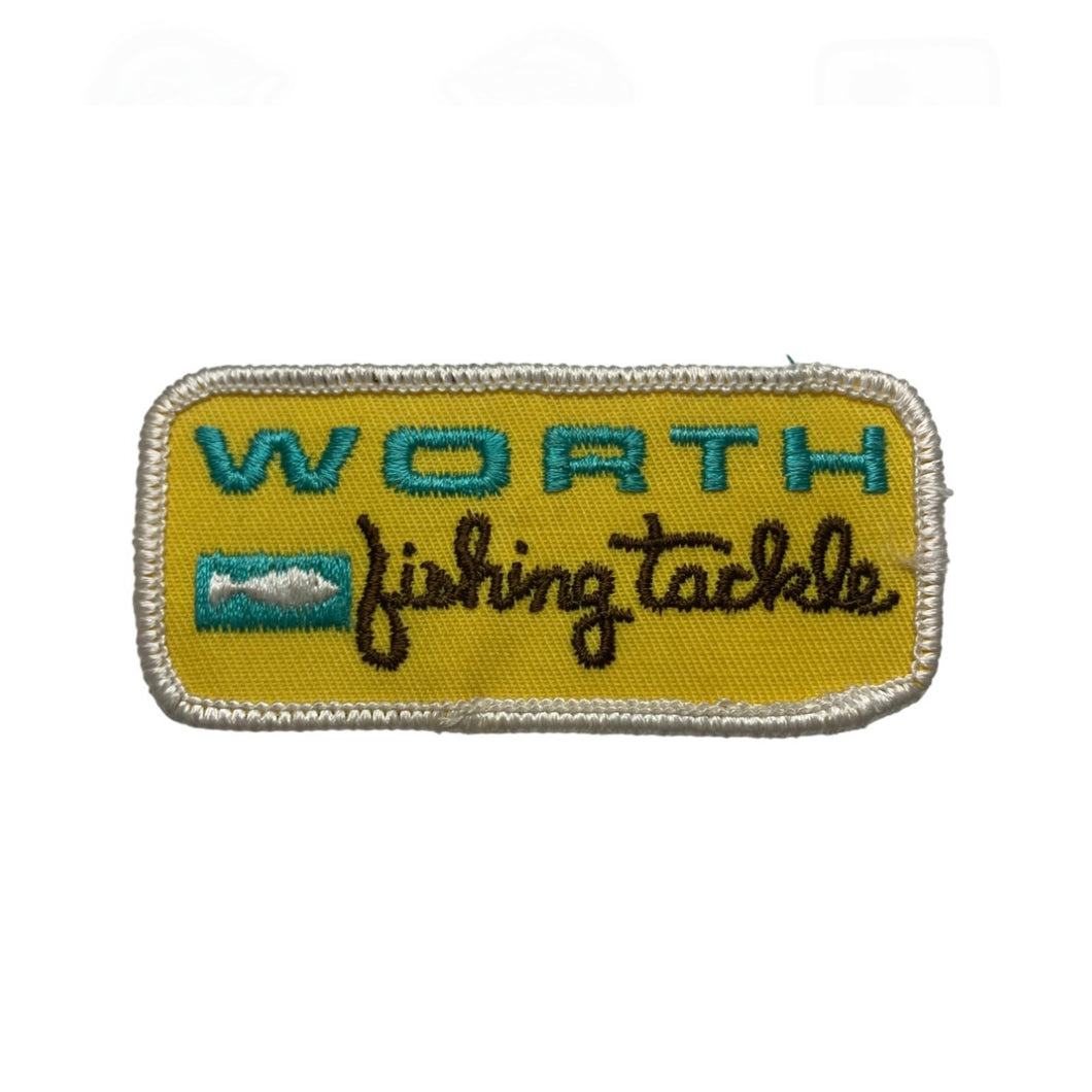 WORTH FISHING TACKLE Vintage Patch 