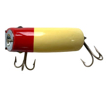 Lade das Bild in den Galerie-Viewer, Top View of SOUTH BEND TEAS-ORENO Fishing Lure w/ Original Box in 936 RH RED HEAD. For Sale at Toad Tackle.
