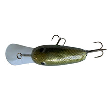Load image into Gallery viewer, Top View of USA MADE C-FLASH BAITS 44 CAL Crankbait Fishing Lure in  MINT GREEN FOIL
