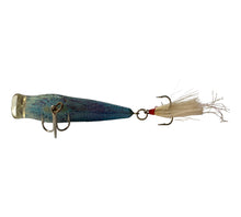 Load image into Gallery viewer, Belly View of Berkley Frenzy Popper Fishing Lure in THREADFIN SHAD
