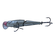 Load image into Gallery viewer, Belly  View of Strike King Lure Company KING SHAD JOINTED Fishing Lure in GIZZARD SHAD
