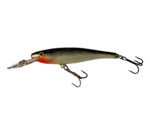 Load image into Gallery viewer, Left Facing View of RAPALA LURES MINNOW RAP Fishing Lure in SILVER
