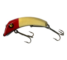 Load image into Gallery viewer, Left Facing View of SOUTH BEND TEAS-ORENO Fishing Lure w/ Original Box in 936 RH RED HEAD. For Sale at Toad Tackle.
