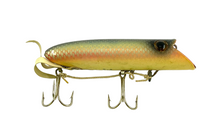 Load image into Gallery viewer, Right Facing View of HEDDON-DOWAGIAC KING BASSER Fishing Lure w/ Teddy Bear Glass Eyes

