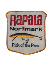 Load image into Gallery viewer, Rare RAPALA NOR MARK PICK OF THE PROS Vintage Patch Crest • LARGE SIZE
