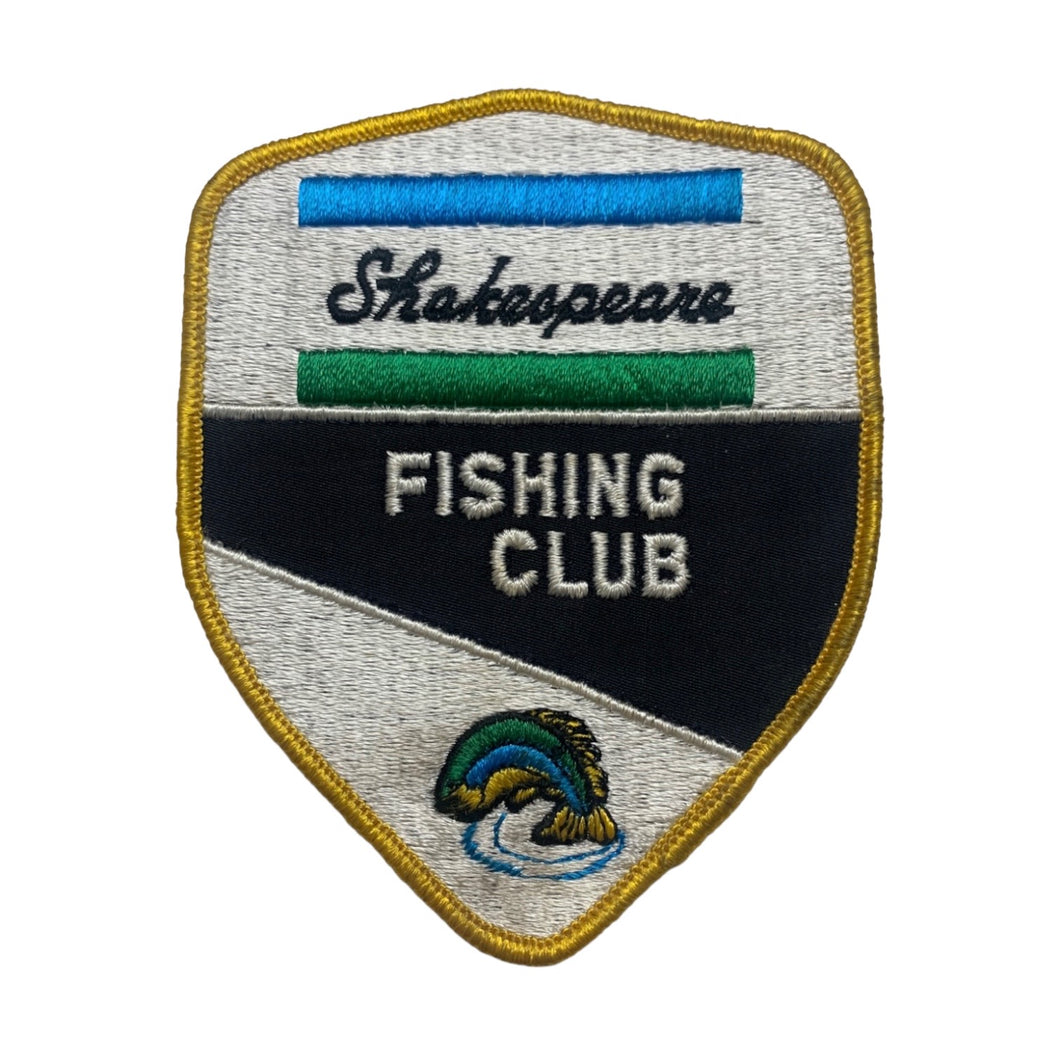 Vintage Sleeve Size SHAKESPEARE FISHING CLUB Patch