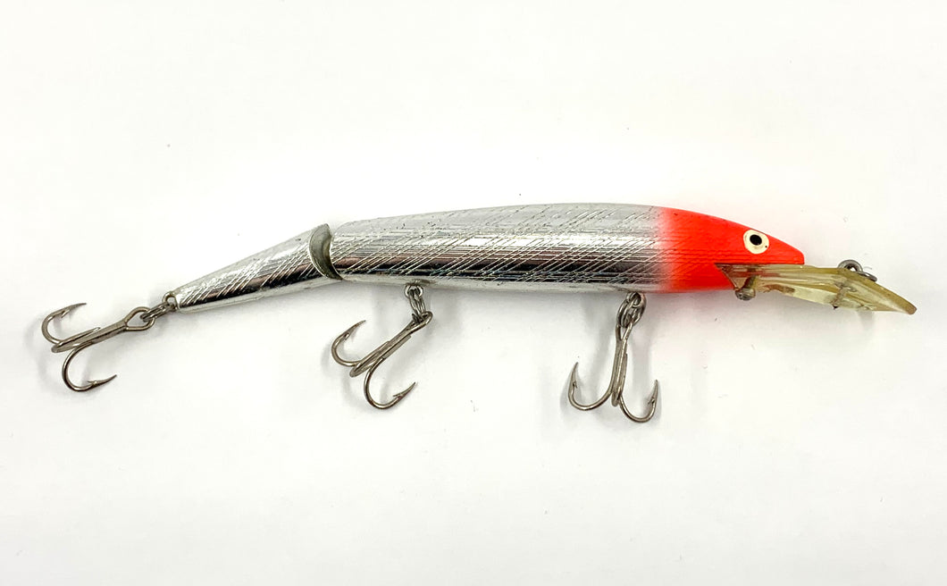Toad Tackle • ToadTackle.net • ToadTackle.co • ToadTackle.us • Rebel FASTRAC JOINTED MINNOW Vintage Fishing Lure •  Rebel FASTRAC JOINTED MINNOW Vintage Fishing Lure •  SILVER REDHEAD