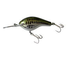 Load image into Gallery viewer, Left Facing View of BAGLEY BAIT COMPANY Diving B 3 Fishing Lure in LITTLE BASS on WHITE. Available at Toad Tackle.
