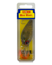 Lade das Bild in den Galerie-Viewer, Front Package View of STORM LURES MAG WART Fishing Lure in PHANTOM GREEN CRAYFISH
