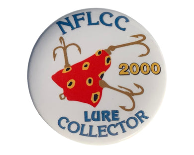 NFLCC LURE COLLECTOR Convention Button HOWE'S VACUUM BAIT from 2000