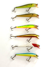 Load image into Gallery viewer, Lot of 6 • Pre- RAPALA STORM LURES JR (Junior) THUNDERSTICK Fishing Lures • Various Colors (Lot #2)
