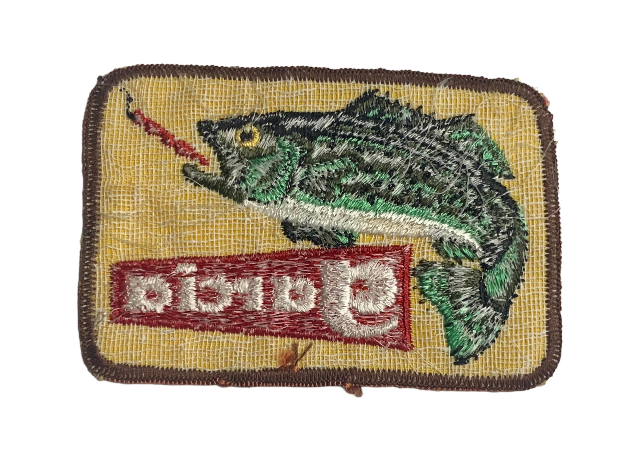 JUMPING BASS • GARCIA Vintage Fishing Patch • Abu Garcia – Toad Tackle