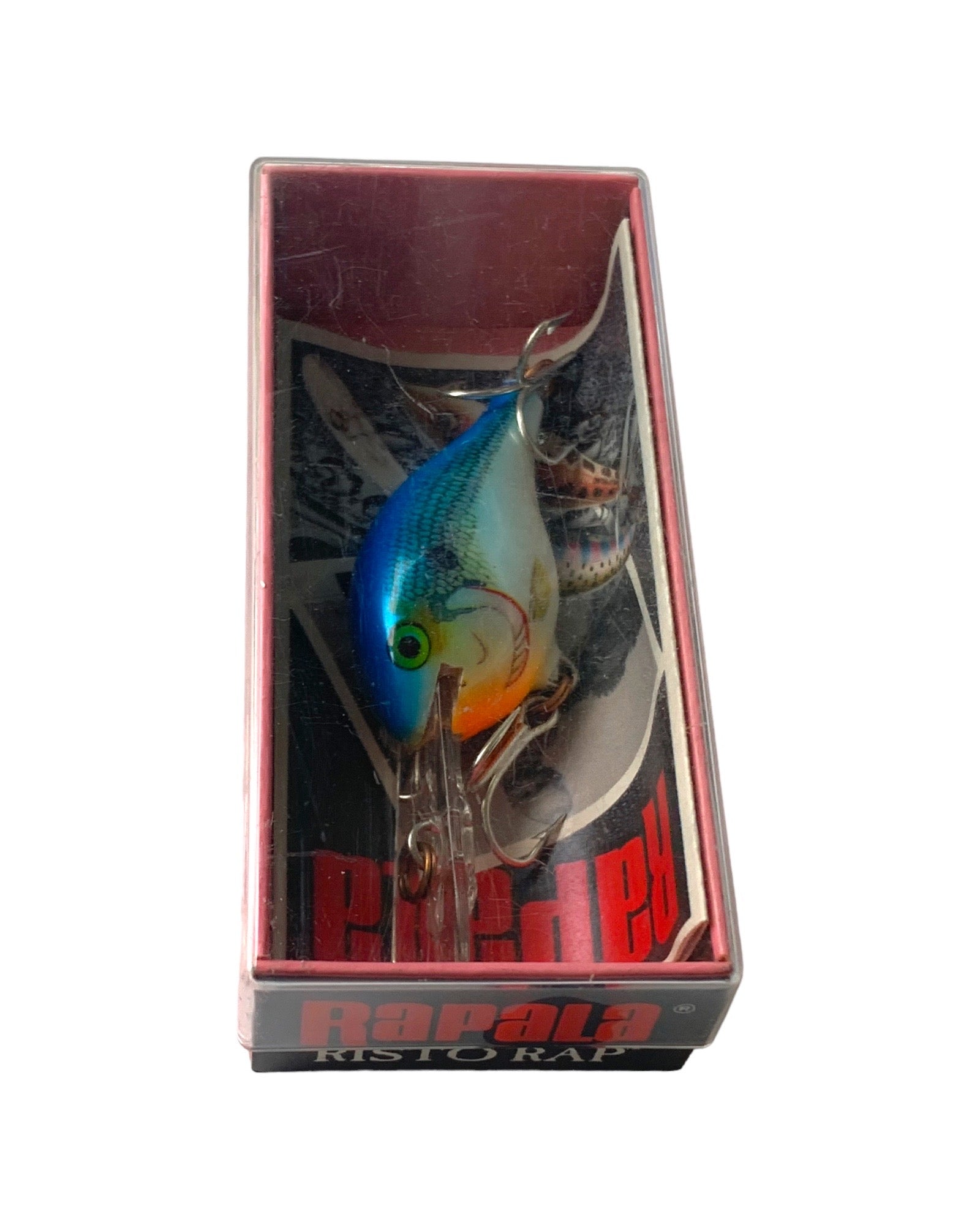 blue fishing lure ireland SPECIAL PRODUCTION • RAPALA RISTO RAP Size 4 Fishing Lure • RR-4 BS BLUE  SHAD