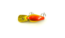 Load image into Gallery viewer, STORM LURES Wiggle Wart Fishing Lure • Pre- Rapala V109 METALLIC GOLD/FLUORESCENT RED BACK
