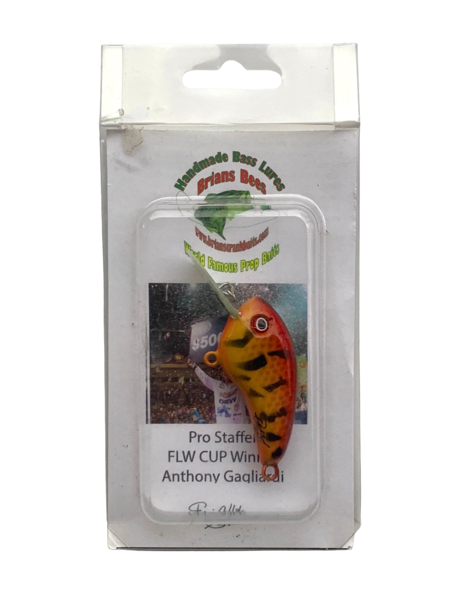 Handmade Bass Lures • BRIAN's BEES CRANKBAITS BABY BEE – Toad Tackle Handmade Bass Lures • BRIAN's BEES CRANKBAITS BABY BEE – Toad Tackle