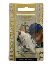 Lade das Bild in den Galerie-Viewer, Front Package View of LUCKY CRAFT RC 0.5 CRANK &quot;Silent&quot; Fishing Lure in WHITE SHAD
