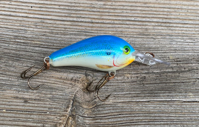 Right Facing View of RAPALA SPECIAL FAT RAP Size 5  Fishing Lure in BLUE SHAD