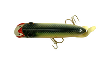 Load image into Gallery viewer, Top View of HEDDON-DOWAGIAC KING BASSER Fishing Lure w/ Teddy Bear Glass Eyes
